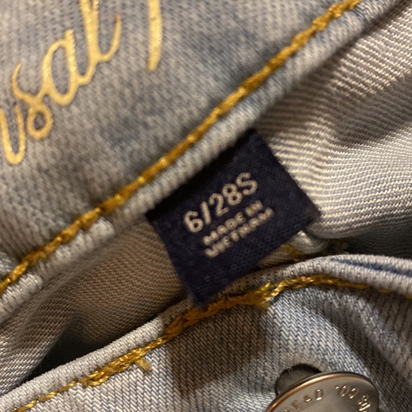 Jeans size 6 short, midrise jegging - Picture 6 of 9